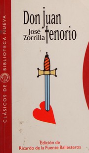 Cover of: Don Juan Tenorio by José Zorrilla