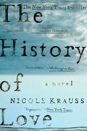 Cover of: The History of Love by Nicole Krauss